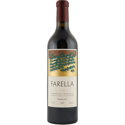 Farella Estate Merlot, Coombsville 2015