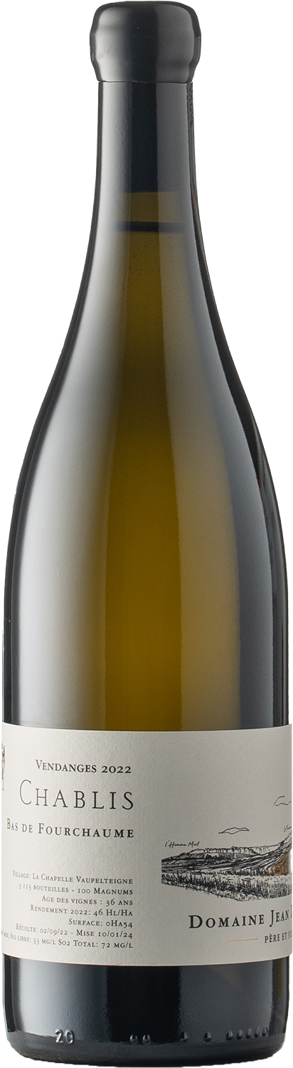 Jean Dauvissat Pere et Fils "Bas de Fourchaume" Chablis Premier Cru 2022