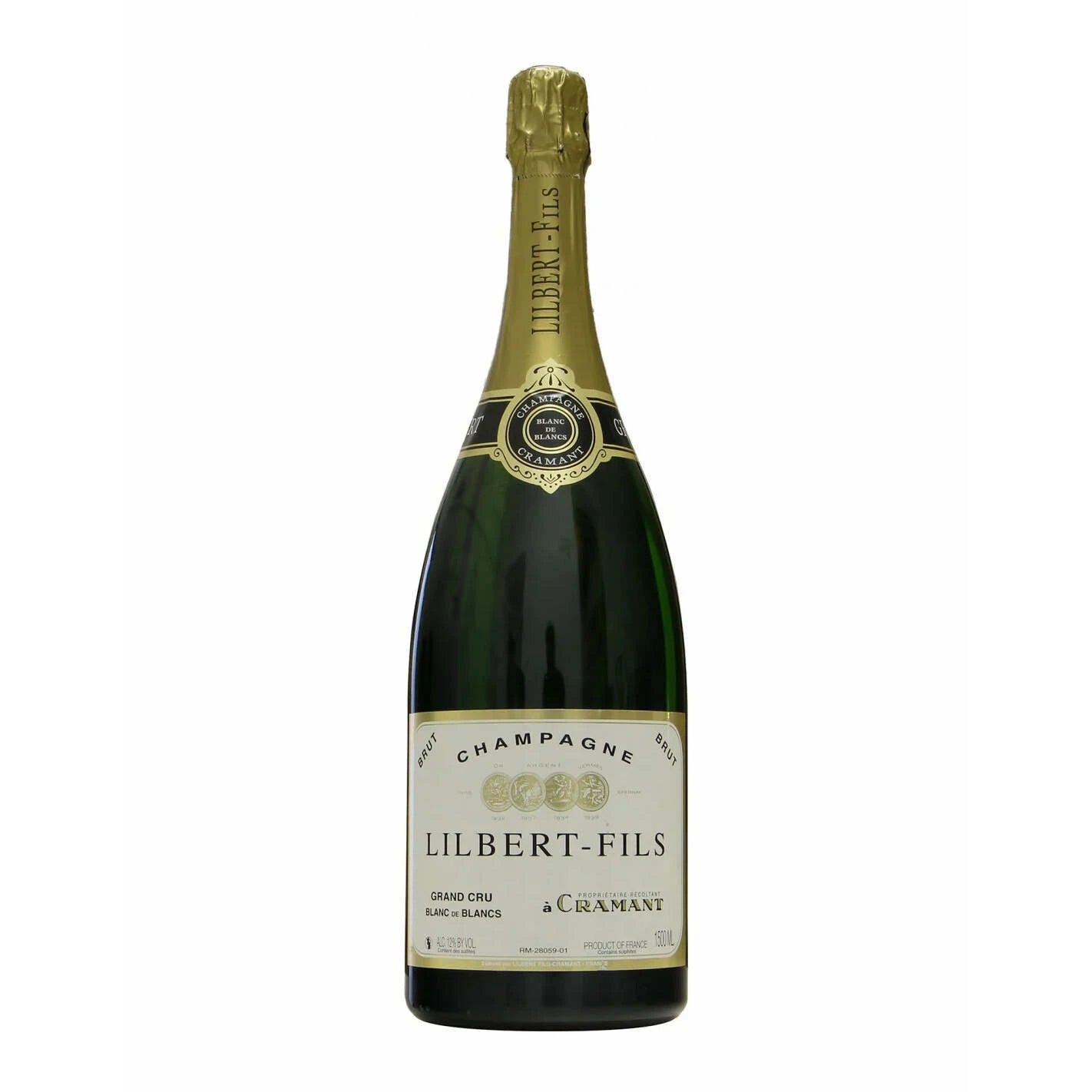 Lilbert Lilbert-Fils Blanc de Blancs Grand Cru Brut Champagne NV 1.5-Liter ...