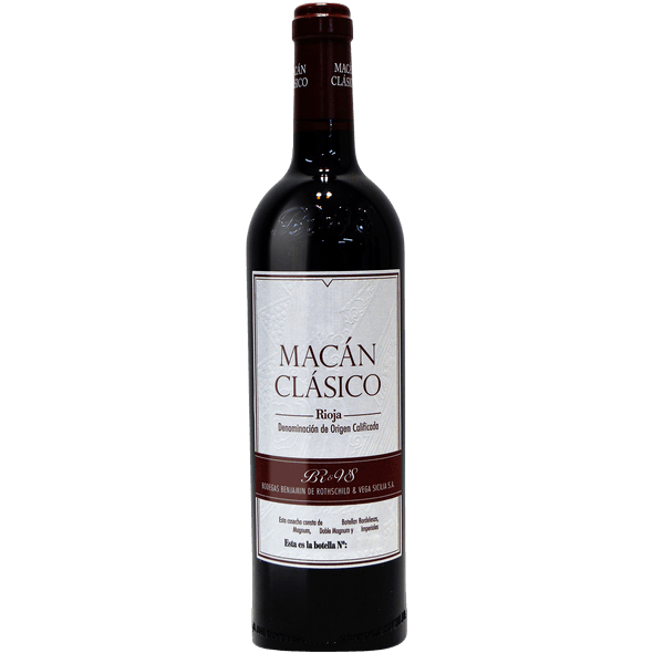 Bodegas Benjamin Rothschild & Vega Sicilia 'Macan' Clasico Rioja 2019