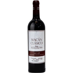 Bodegas Benjamin Rothschild & Vega Sicilia 'Macan' Clasico Rioja 2019