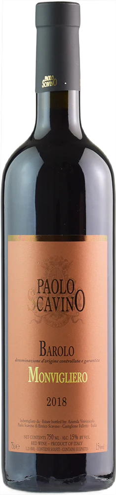 Paolo Scavino "Monvigliero" Barolo 2018