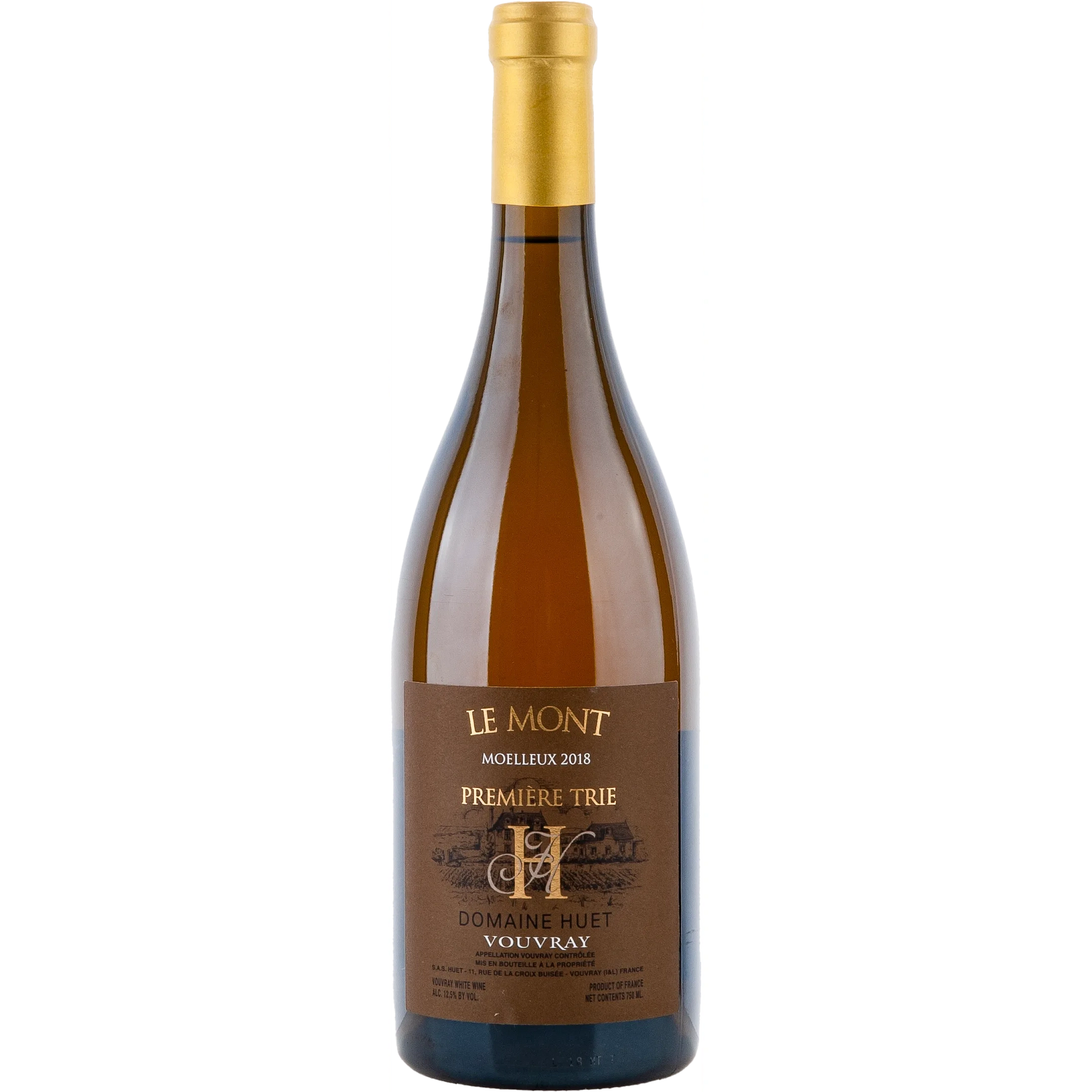 Domaine Huet Vouvray 'Le Mont' Premiere Trie Moelleux 2018