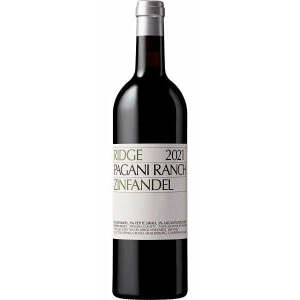 Ridge Vineyards "Pagani Ranch" Zinfandel 2021