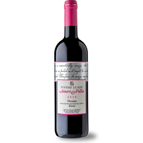 Podere Le Ripi 'Amore & Follia' Toscana Rosso 2019