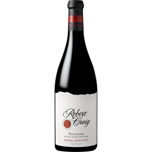 Robert Craig "Black Sears " Zinfandel, Howell Mountain 2016