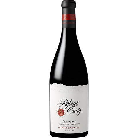 Robert Craig "Black Sears " Zinfandel, Howell Mountain 2016