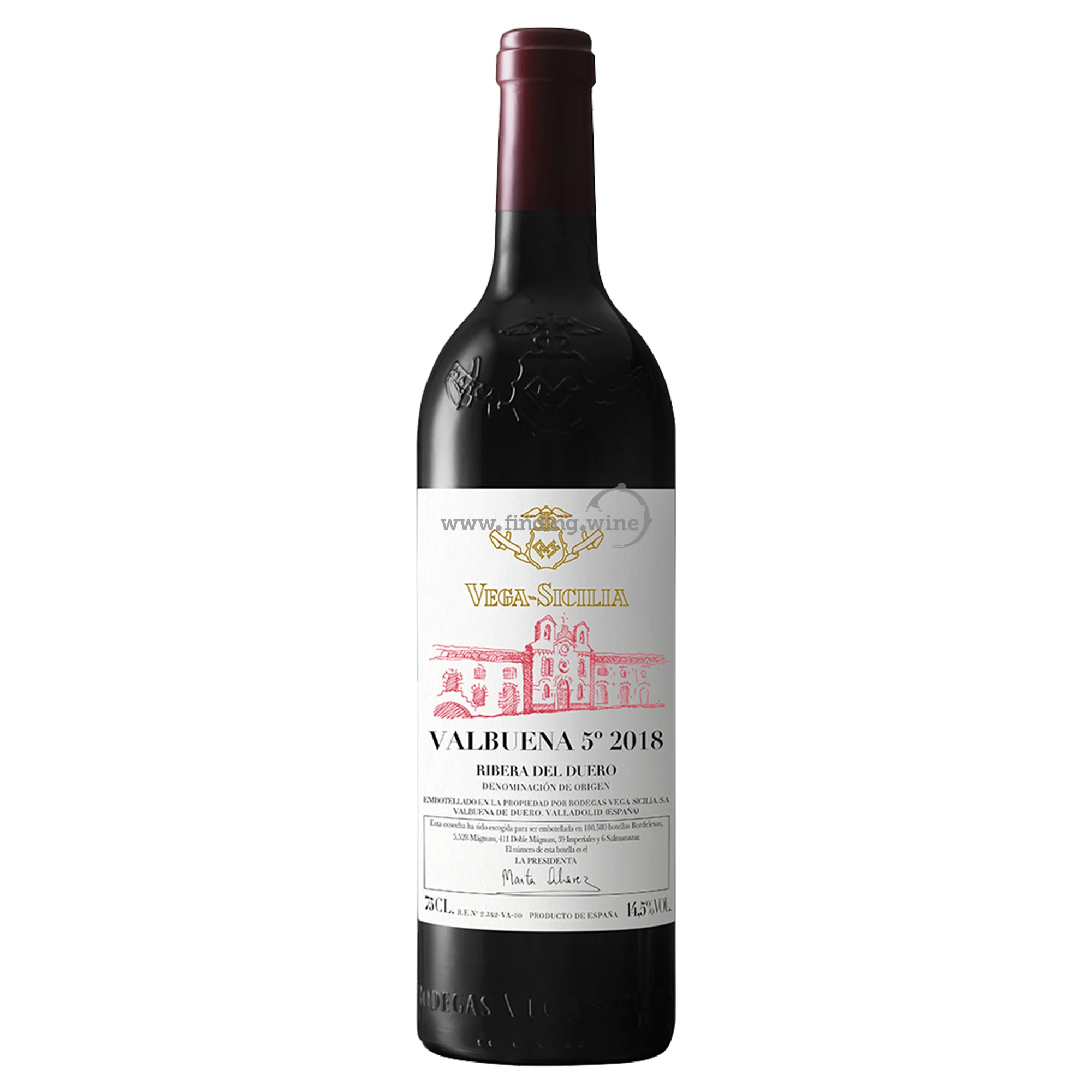 Vega Sicilia 'Valbuena 5', Ribera del Duero 2018