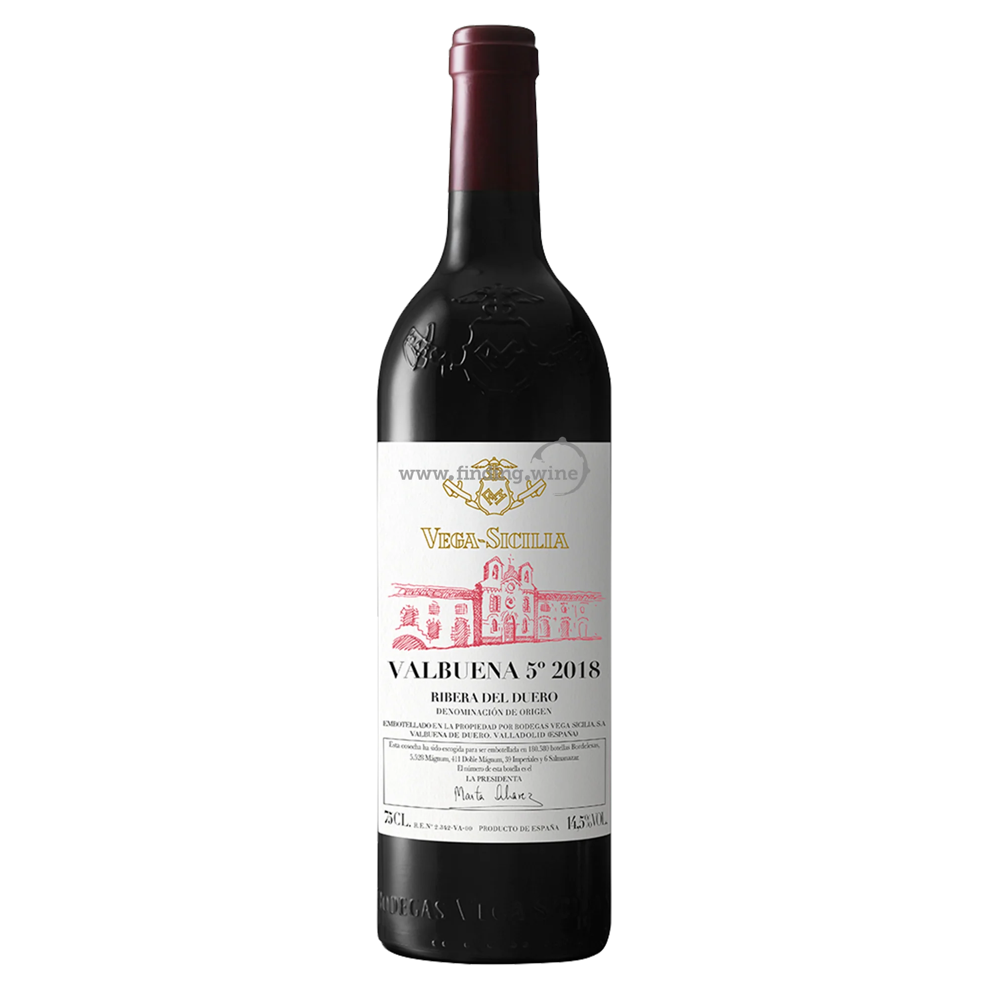 Vega Sicilia 'Valbuena 5', Ribera del Duero 2018