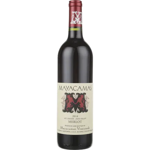Mayacamas Vineyards Merlot, Mount Veeder 2014